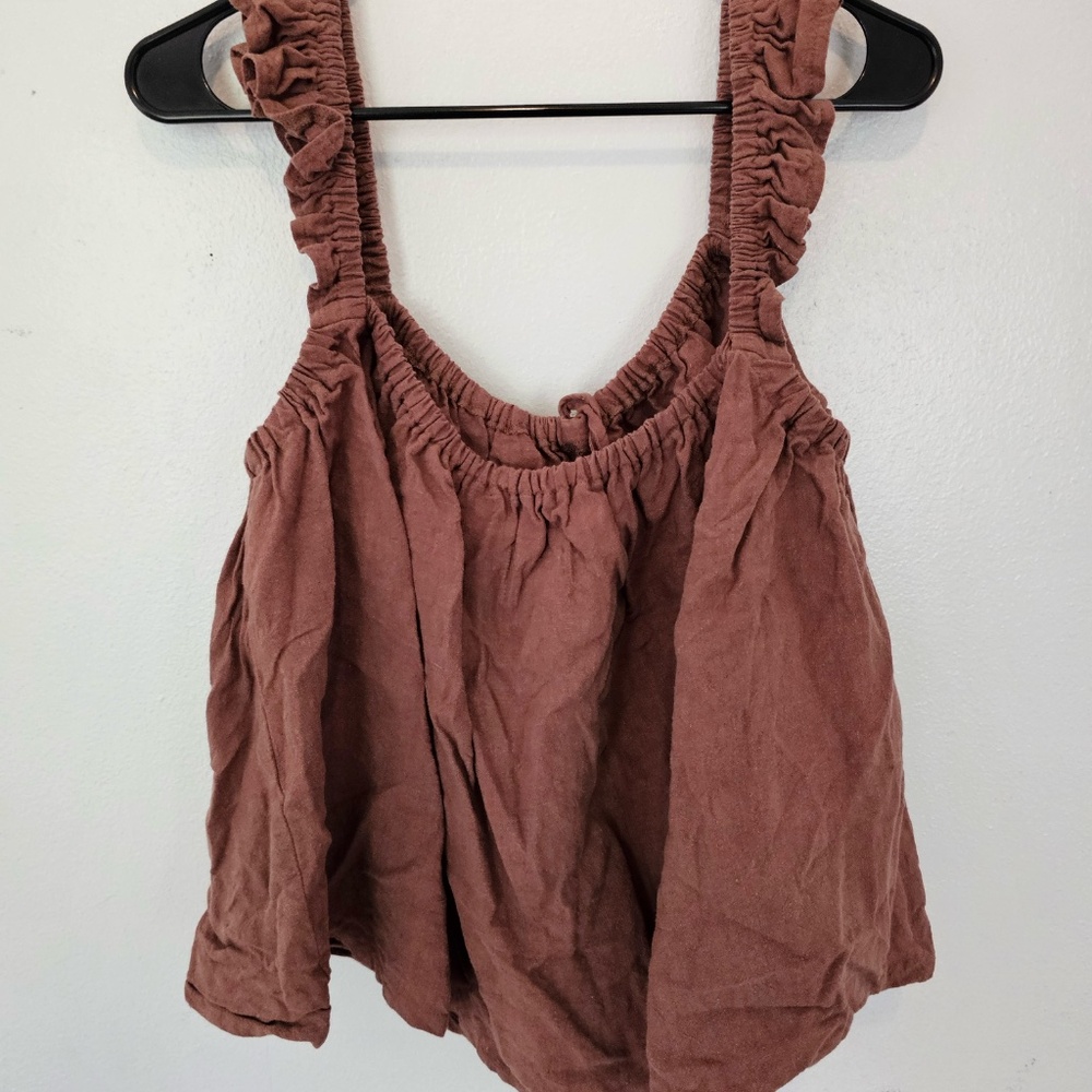 Boheme goods ruffle tank top - Picture 2 of 4